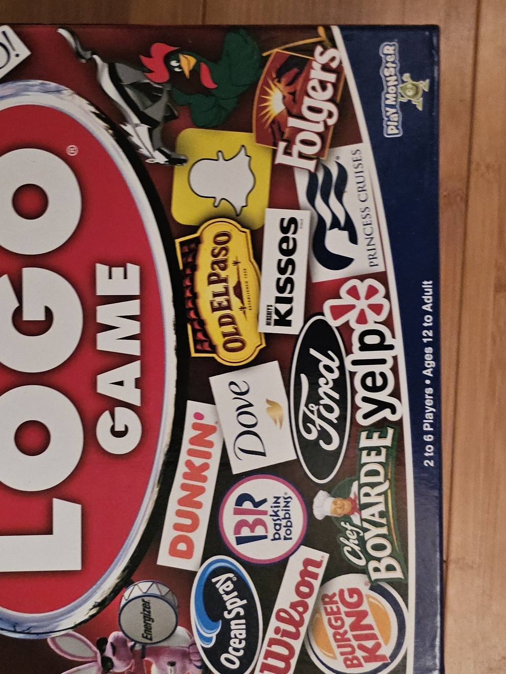 Hasbro Logo Game - Red and Blue Box